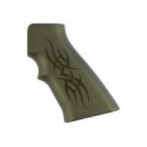 AR15 / M16 Tribal Aluminum - Green Anodize
