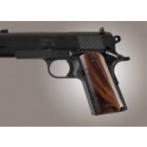 1911 Officers Model Rosewood Ambidextrous Safety Cut
