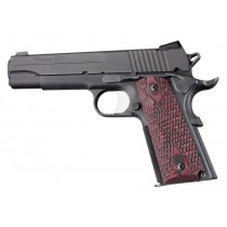 1911 Govt. Model Piranha Grip G-Mascus Red Lava G10