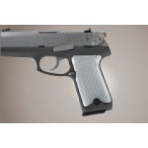 Ruger P94 Checkered Aluminum - Brushed Gloss Clear Anodize