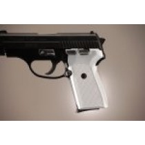 SIG Sauer P239 DA/SA Checkered Aluminum - Brushed Gloss Clear Anodize