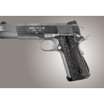 1911 Govt. G10 Magrip Kit - Chain Link Arched Mainspring Black/Gray G-Mascus