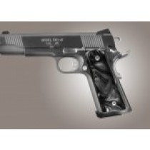 1911 Govt. Model Black Pearlized-Polymer S&A/Techwell Mag Well, Ambi-Cut