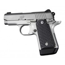 Kimber Micro 9 Ambi Safety Piranha G10 - Solid Black