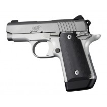 Kimber Micro 9 Ambi Safety Smooth G10 - Solid Black 