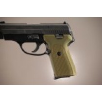 SIG Sauer P239 DAK Checkered Aluminum - Matte Green Anodize