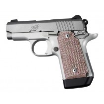 Kimber Micro 9 Ambi Safety Piranha G10 - G-Mascus Pink Lava