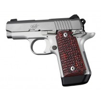Kimber Micro 9 Ambi Safety Piranha G10 - G-Mascus Red Lava