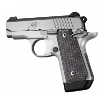 Kimber Micro .380 Ambidextrous Piranha G10 - G-Mascus Black/Grey