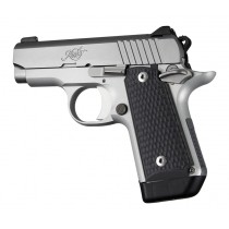 Kimber Micro .380 Ambidextrous Piranha G10 - Solid Black