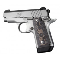 Kimber Micro .380 Ambidextrous Smooth G10 - G-Mascus Black/Grey 