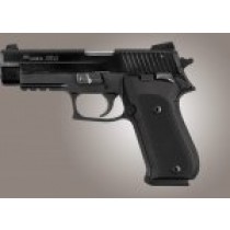 SIG Sauer P220 SAO American Checkered Aluminum - Matte Black Anodize