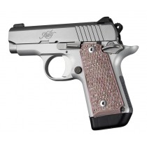 Kimber Micro .380 Ambidextrous Piranha G10 - G-Mascus Pink Lava