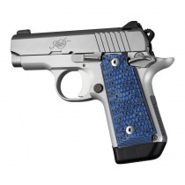 Kimber Micro .380 Ambidextrous Piranha G10 - G-Mascus Blue Lava