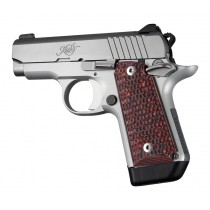 Kimber Micro .380 Ambidextrous Piranha G10 - G-Mascus Red Lava