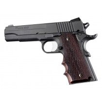1911 Govt. Model Rosewood With Finger Grooves Checkered