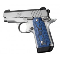 Kimber Micro .380 Ambidextrous Smooth G10 - G-Mascus Blue Lava
