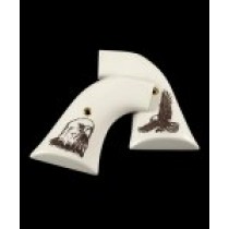 Blackhawk/Vaquero Scrimshaw Ivory Polymer - Eagle W/Talons