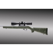 Ruger 10-22 .920" Diameter Barrel Ghillie Green Rubber OverMolded Stock