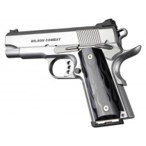 1911 Officers Model Flames Aluminum - Black Anodized