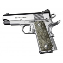 1911 Officers Model Piranha Grip G10 - G-Mascus Green