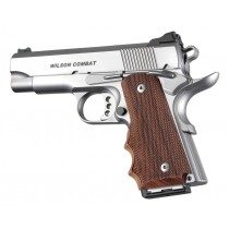1911 Officers Model Pau Ferro With Finger Grooves Checkered