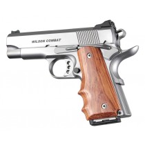 1911 Officers Model Tulipwood With Finger Groove