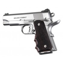 1911 Officers Model Rosewood With Finger Grooves Checkered