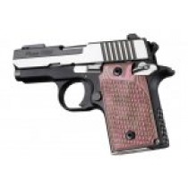 SIG Sauer P938 Ambi Piranha Grip G-Mascus Pink Lava G10