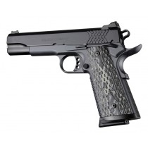 1911 Govt. Model S&A/Techwell Mag Well Chain Link G10 - G-Mascus Black/Grey