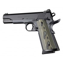 1911 Govt. Model S&A/Techwell Mag Well G10 - G-Mascus Green