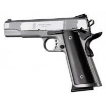 1911 Govt. Model Ebony S&A/Techwell Mag Well, Ambi-Cut Panels