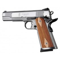 1911 Govt. Model Tulipwood S&A/Techwell Mag Well Checkered Panels
