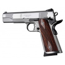 1911 Govt. Model Cocobolo S&A/Techwell Mag Well, Ambi-Cut, Checkered Panels