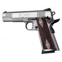 1911 Govt. Model Rosewood S&A/Techwell Mag Well Checkered Panels