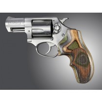 Ruger SP101 Lamo Camo Top Finger Groove Checkered