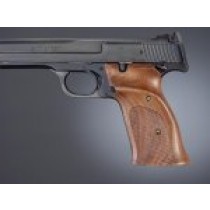 S&W 41 Pau Ferro R. hand thumb rest checkered