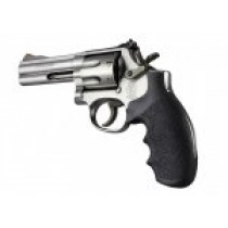 S&W K or L Frame Round Butt Rubber Monogrip Black