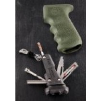 AK-47/AK-74 Rubber Grip OD Green with Samson Field Survival Kit