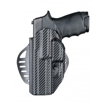 ARS Stage 1 - Carry Holster Sig Sauer P250, P320 Left Hand CF Weave