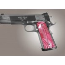 1911 Govt. Model Pink Pearlized-Polymer S&A/Techwell Mag Well, Ambi-Cut