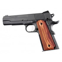 1911 Govt. Model Tulipwood Checkered Panels With Palm Swells