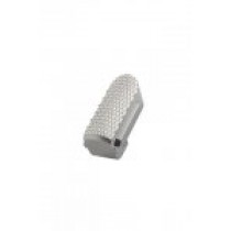 Sig P238/P938 Aluminum Mainspring Housing Checkered Brushed Gloss Clear Anodize
