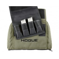 Medium Pistol Bag w/ 4 Magazine Pouch - OD Green 9" Tall 12" Long