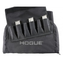 Large Pistol Bag w/ 6 Magazine Pouch - Black 10" Tall 16" Long