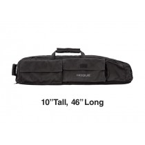 Large Double Rifle Bag - Black 10" Tall 46" Long