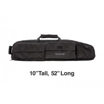 Extra Large Double Rifle Bag - Black 10" Tall 52" Long