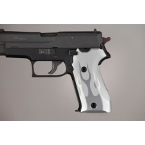 SIG Sauer P225 Flames Aluminum - Clear Anodize