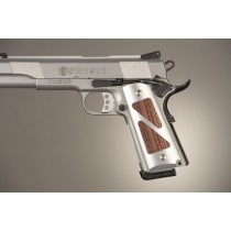 1911 Govt. Model Hybrid Aluminum - Brushed Gloss Clear - Kingwood Insert