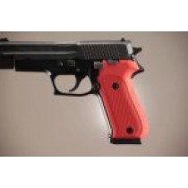 SIG Sauer P220 American Checkered Aluminum - Matte Red Anodize